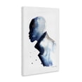 thumbnail image 2 of Stupell Industries Modern Feeling Blue Portrait Silhouette Canvas Art, 24 x 36, by Simone Elum, 2 of 7