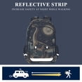 thumbnail image 5 of FORMRS Unisex School Backpack 17" Student Travel Bag with Laptop Compartment, Black Dinosaur, 5 of 7