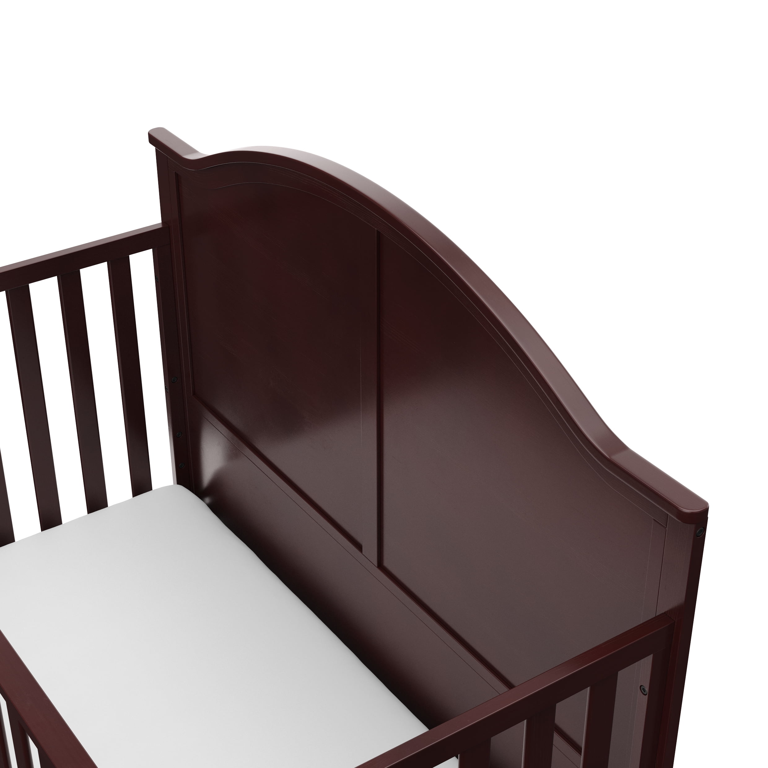 Graco Wilfred 5-in-1 Convertible Baby Crib, Espresso