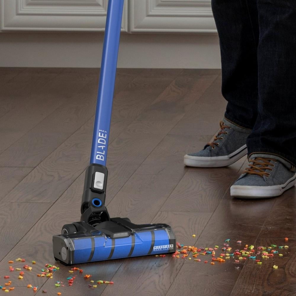 Hoover ONEPWR Blade Max Hard Floor, Cordless Stick Vacuum Cleaner Lightweight Blue BH53353V