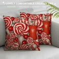 thumbnail image 3 of TIAOTIAOHOU Canes Linen Pillow Covers Gift Throw Pillow Covers Decorative Square Pillowcase Protector Cushion Case for Sofa Couch Bed Pillow Pillowcases, 3 of 5