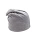 thumbnail image 1 of Qarigey Beanie Hat Cómodo Casual Color sólido Gorros para adultos Gorras Turbante simple Mujeres Hombres Sombreros para la decoración del vestido Sombreros cuero gris Qarigey AP009244-17B, 1 of 6