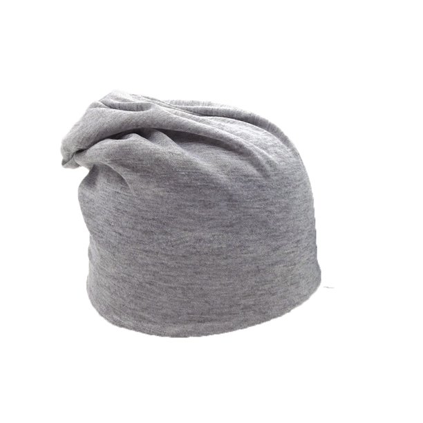 Gorro Beanie Sonducket Casual color sólido para adultos Sombreros decoración vestido Gris