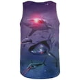 thumbnail image 2 of Laser Sharks in Space All Over Adult Tank Top - 3X-Large, 2 of 2