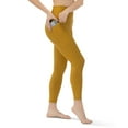 thumbnail image 5 of Kadi Women's Geo Legging with Pockets, Warm Olive, X-Small, 5 of 5