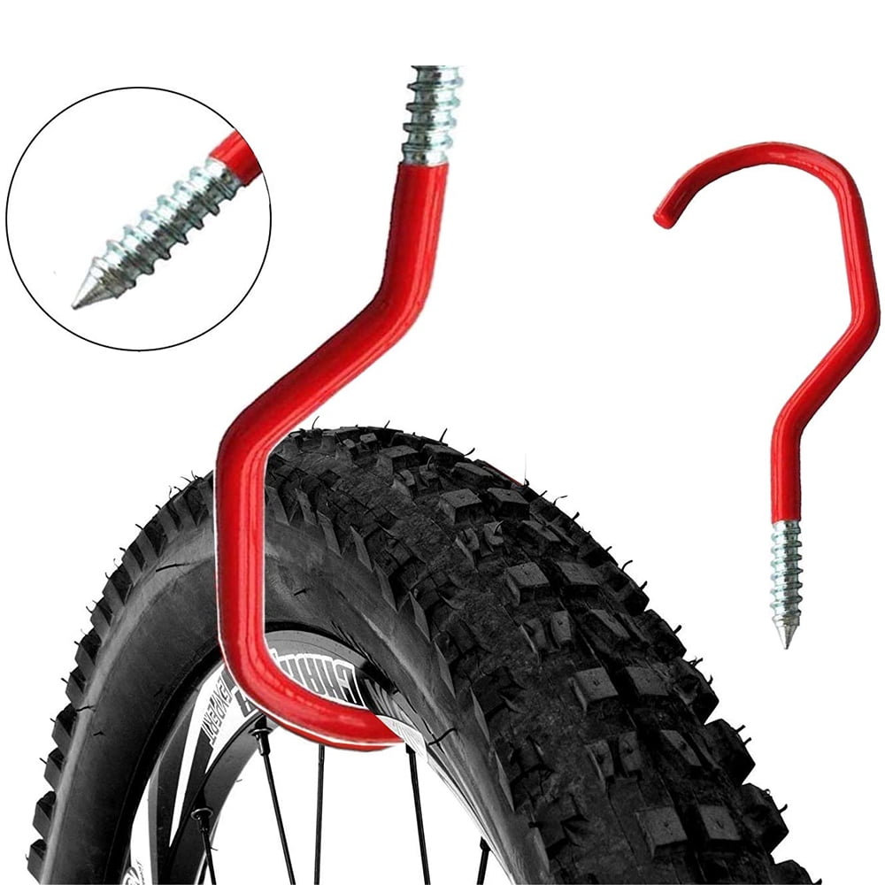 Heavy Duty Wall Ceiling Mounted Bike Storage Hooks Garage Utility Hangers Organizer Walmart