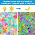 thumbnail image 5 of 1900Pcs Glow in the Dark Pony Beads Mix 9 Colors Glow Pony Beads Luminous Beads Bulk Acrylic Hair Be, 5 of 5