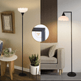 thumbnail image 4 of Lambaolom 76" Bohemian Flexible Torchiere Floor Lamp with Cream Lamp Head, 4 of 7