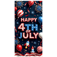 thumbnail image 5 of Patriotic Design Happy 4th of July Balloon Banner Fireworks Decoration Red White Blue Stars for Independence Day Celebration Outdoor Party Indoor Event, 5 of 8