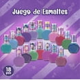 thumbnail image 2 of MAKEUPERIA Set Esmaltes de Uñas para Niñas Las Guerreras Kpop, 18 Colores Desprendibles a Base de Agua con Personajes de la Serie, No Tóxico, Libre de Parabenos, No Testeado en Animales, 2 of 7