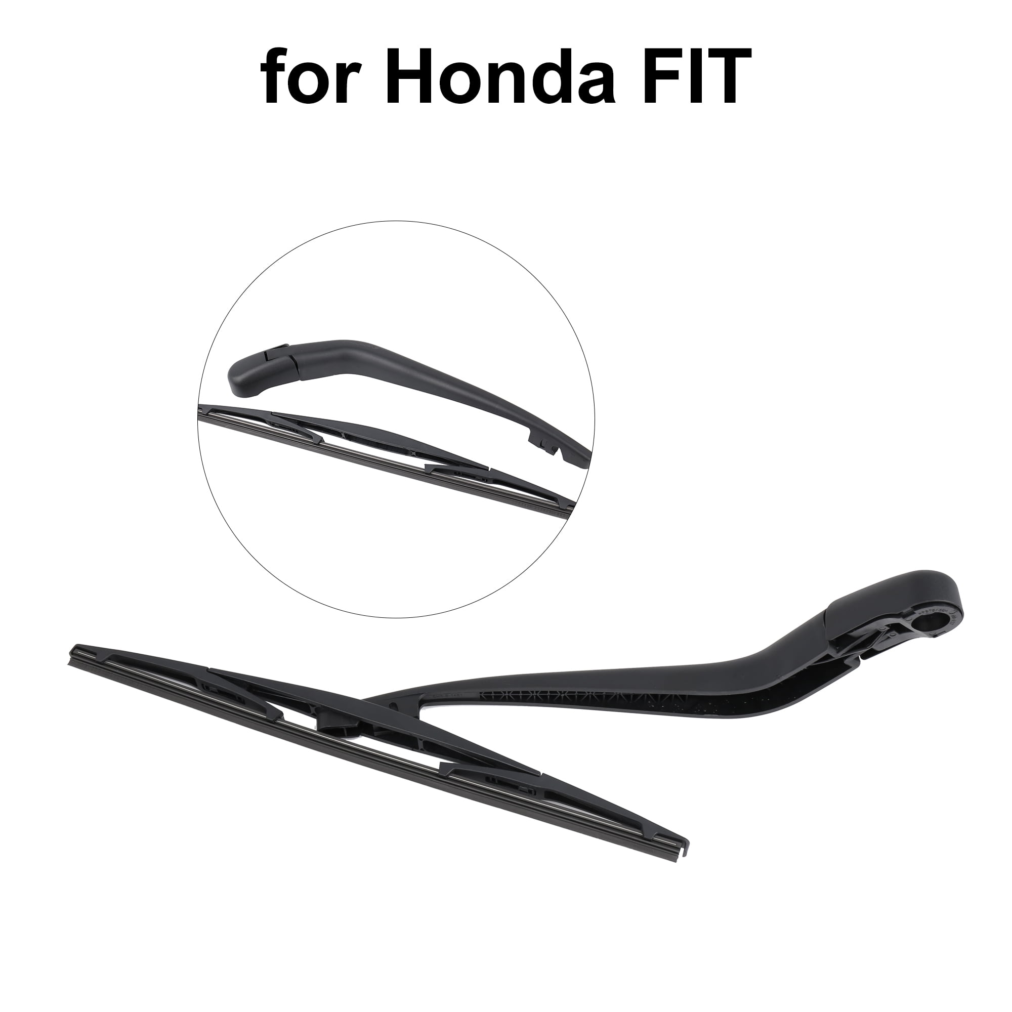 honda fit rear wiper size