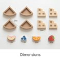 thumbnail image 2 of Juego de Imaginación Tarta de Frutas WOODENFUN 1.6-2.9" de Madera, 2 of 6