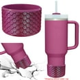 thumbnail image 3 of Botellas Bottle Botella Mermaid Silicona bota anti-Deslizamiento para 40oz Accesorios, 3 of 9