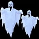 thumbnail image 4 of Disfraz de cosplay de Halloween, disfraz divertido, capa de mascarada, disfraz de fantasma blanco (disfraz de fantasma para adulto + guantes) (blanco), 4 of 4