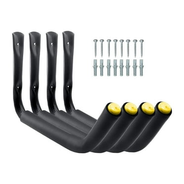 lacooooppia 4 Pieces Garage Kayak Storage Hooks Kayak Storage Racks Heavy Duty Tools Wall Mount Rack Kayak Storage Hangers for Home Kayak