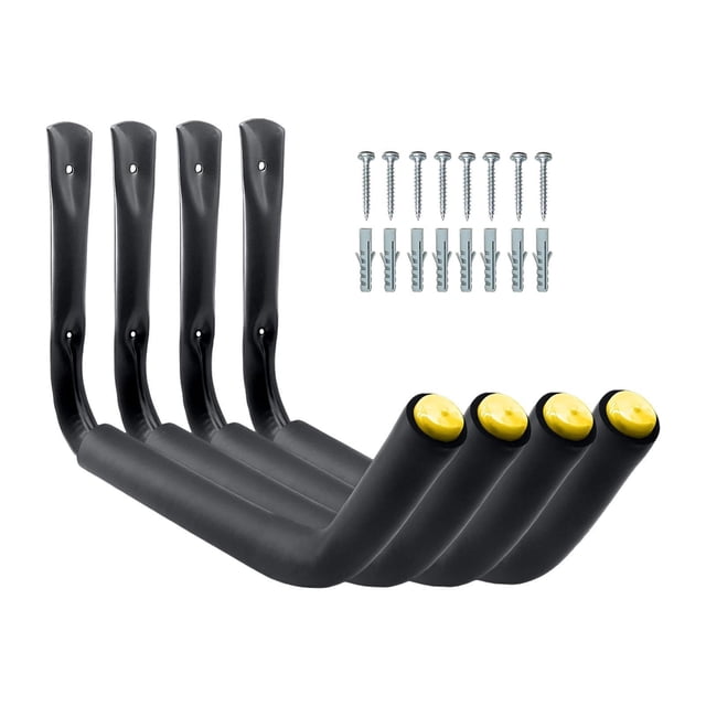 koolsoo 4 Pieces Kayak Storage Racks Kayak Storage Hooks for Paddle Board Kayak Home