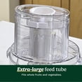 thumbnail image 4 of Cuisinart 7-Cup Pro Classic Food Processor, 600-Watt Motor, Vegetable Chopper & Blender for Mincing, Dicing, Shredding, Puree & Kneading Dough, DLC-10SYP1, White, 4 of 7