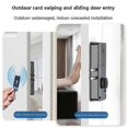 thumbnail image 3 of No Drilling Smart Tuya App Bluetooth Indoor Invisible Lock for Wooden Door Electronic 13.56 IC Card Lock, 3 of 5