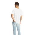 thumbnail image 5 of Hanes Men's & Big Men's Beefy Tee Shirt Unisex Heavyweight Cotton T-Shirt, 3- Pack, Sizes S-6XL, 5 of 12