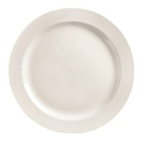 World Tableware BW-1103 Basics Bright White 10-5/8 Plate - 12 / CS"