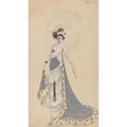 thumbnail image 2 of Will R. Barnes 15x24 Black Ornate Framed Double Matted Museum Art Print Titled: Queen (1912 - 1924), 2 of 5