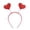 I, variant on Minjewel Valentine's Day Sequin Heart Headband for Women, Sparkly Party Hair Accessory, Festive Holiday Celebration & Special Occasion Headwear,A