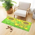 thumbnail image 5 of Sunflower Pattern Design 39x20" Bath Mat Carpet, Absorbent and Non-Slip for Kitchen or Bathroom, Quick-Drying, 5 of 8