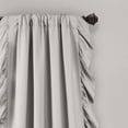 thumbnail image 2 of Lush Decor Reyna Fenêtre Rideaux Gris Clair 54x95 Ensemble, 2 of 2