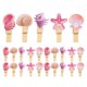 thumbnail image 2 of Shell Photo Clips Wooden Pegs Pink for Decoration 30Pcs Ocean Style, 2 of 5