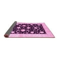 thumbnail image 2 of Ahgly Company Indoor Rectangle Oriental Pink Modern Area Rugs, 2' x 3', 2 of 4