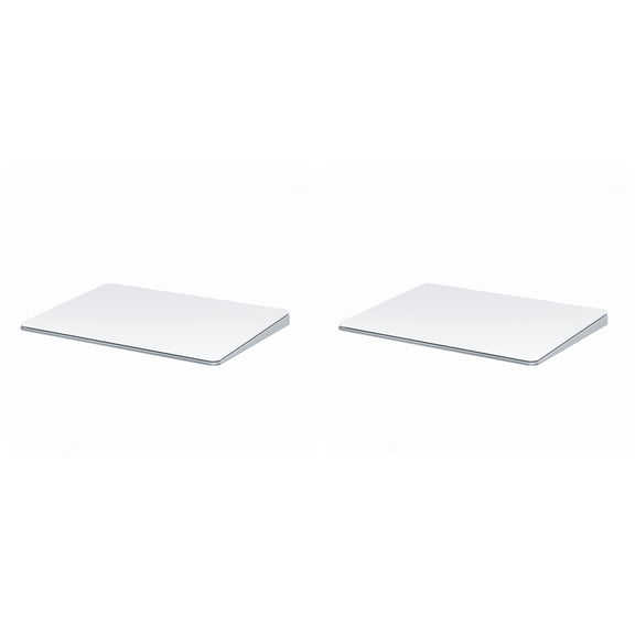 WQNZMADO 2X Bluetooth Touchpad Multi-Function Gestures Trackpad Rechargeable Wireless Touchpad for Laptop IOS Mac, White