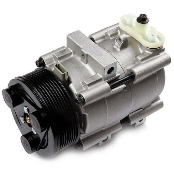 ECCPP Air Conditioning Compressor CO 101490C Compatible for Ford E-150 E-250 E-350 E-450 Excursion Expedition 4.6L 5.4L 1997 1998 1999 2000 2001 AC Compressor with Clutch