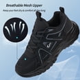 thumbnail image 4 of Ecetana Walking Shoes for Women Comfortable Breathable Non Slip Sneakers Casual Slip On Tennis Shoe, 4 of 7
