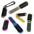 thumbnail image 1 of ALAZCO 2 Colores Surtidos Cepillo de Pelo Plegable con Espejo Tamaño de Bolsillo Compacto Viaje Coche Bolsa de Gimnasio Monedero Taquilla Natación Camping Fiesta de Pijamas Regalo y más, 1 of 4