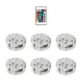 thumbnail image 1 of QHUDLV Mini Submersible LED Lights – Remote RGB Waterproof – Underwater Pool Vase Decoration, 1 of 8