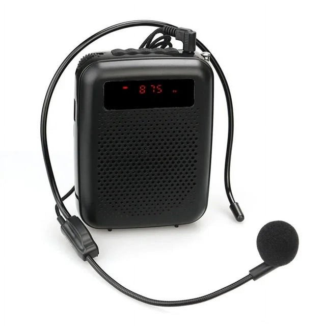 1200mAh Megaphone Portable Voice Amplifier Microphone Speaker Tour Guide Teaching ,Loud Volume
