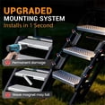 thumbnail image 5 of MMJ Solar Lights Outdoor Magnetic RV Step Lights Waterproof IP65 Wireless LED Stair Light for Camper Porch Steps Warm, 5 of 7