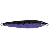 P-Line Laser Minnow 3 oz Jigging Spoon Purple & Black