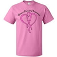 thumbnail image 3 of Inktastic Breast Cancer Awareness with Pink Ribbon Heart T-Shirt, 3 of 5