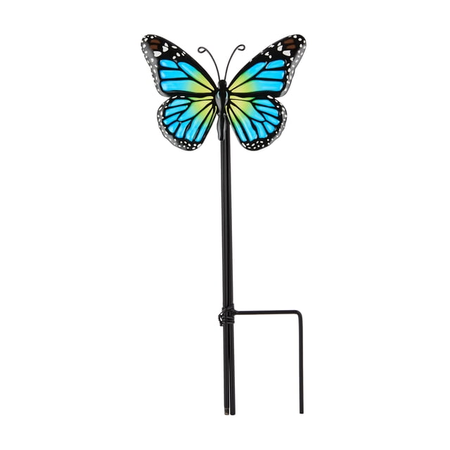 Mainstays Blue Butterfly Garden Stake
