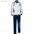 thumbnail image 4 of Traje de Cosplay de Anime para hombres, ropa de fiesta de Halloween, peluca, abrigo, pantalones, uniforme escolar, azul, bloqueo, Isagi, yoachi, 4 of 5