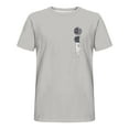 thumbnail image 3 of Tops para hombre, blusas y camisas de cuello redondo y manga corta para hombre, blusas casuales de cuello redondo con estampado de moda para hombre, blusas de cuello redondo y manga corta, camisas par, 3 of 5
