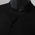 thumbnail image 2 of Camisas Deportivas Hombre Moda para hombre Primavera Verano Casual Color sólido Casual Tank Top (Black, XL), 2 of 6
