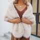 thumbnail image 5 of Bufandas elegantes para mujer, para novia, boda, chal largo falso, estola, bufanda, capa, cárdigan, chaqueta, top, bufanda para mujer, 5 of 8
