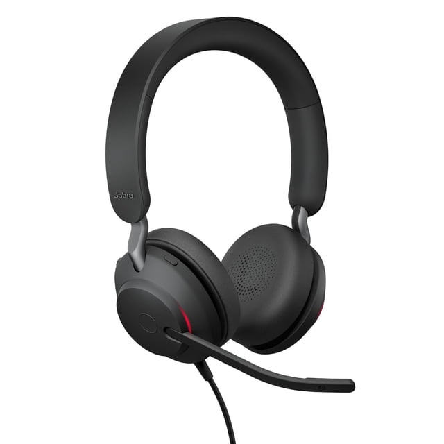 Auricular con cable Jabra Evolve2 40 SE con cancelación de ruido y USB