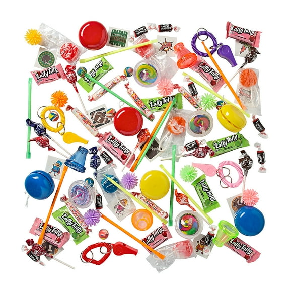 Fun Express Piñata Toy & Candy Assortment - 100 Pc.