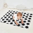 thumbnail image 2 of Soccer Ball Pattern Blanket,Comfortable Soft Lamb Wool Throw Blanket,All Season,Warm Lightweight Blankets for Sofa Bed Couch Living Room Chair,30"x40", 2 of 4