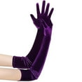 thumbnail image 4 of Reusable Gloves Opera Dance Finger 1920s Bridal Long Length Gloves Satin Women's Gloves Gloves, 4 of 8