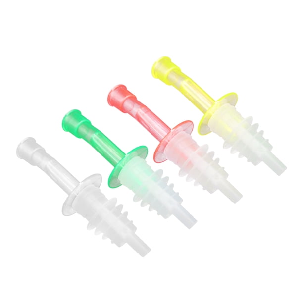 Moyic Tapón de botella de vino, salsa de soja, vertedor de líquido de flujo de plástico, dispensador de bebidas y cócteles, herramientas de Bar Type7 NO7 Moyic HA003233-03B
