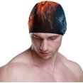 thumbnail image 2 of FYBTO Casquette de Natation Notes de Musique de Style Musical Unisexe Adulte FYBTO Polyester, 2 of 4